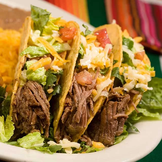 Numerous places for Tex Mex nearby.